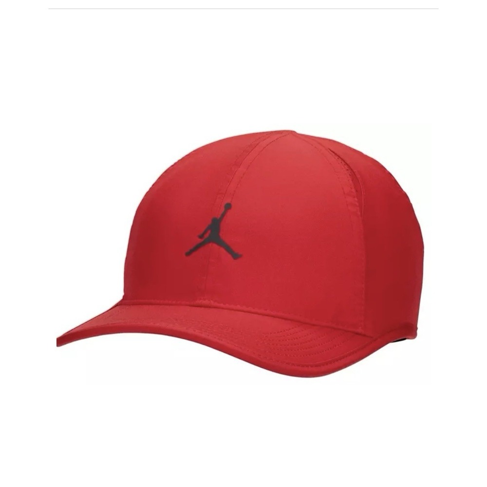 Nike Air Jordan Dri-Fit Unisex Club Cap Hat Adjustable Strap Red Medium/Large NW